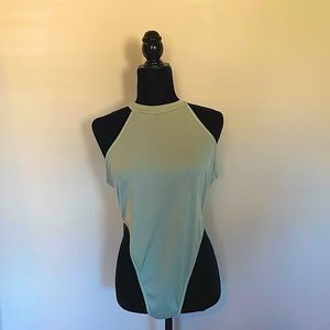 Brand New! Pretty Little Thing sage bodysuit